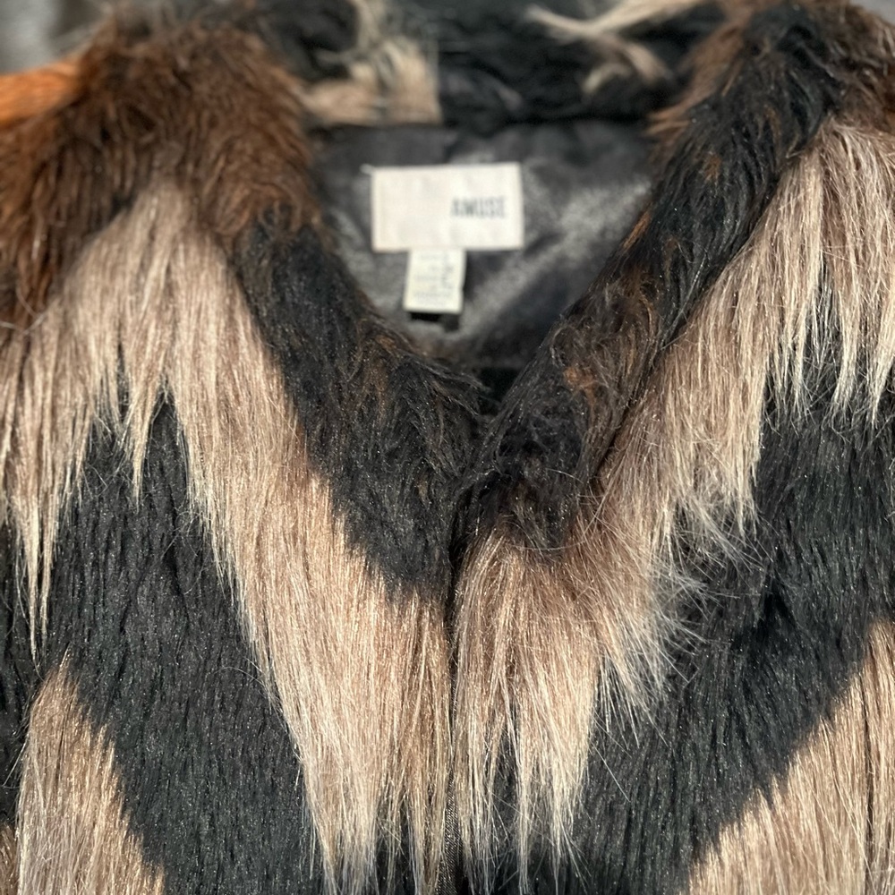 Muse Chevron Pattern Teddy Jacket - image 5